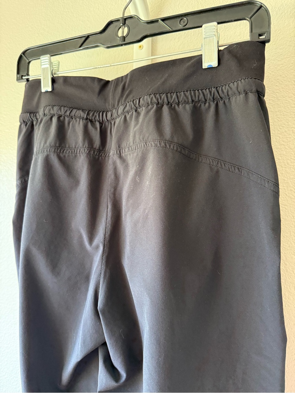 Athleta Black Ruched Drawstring Joggers - Picture 7 of 9